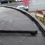 laying tar paper